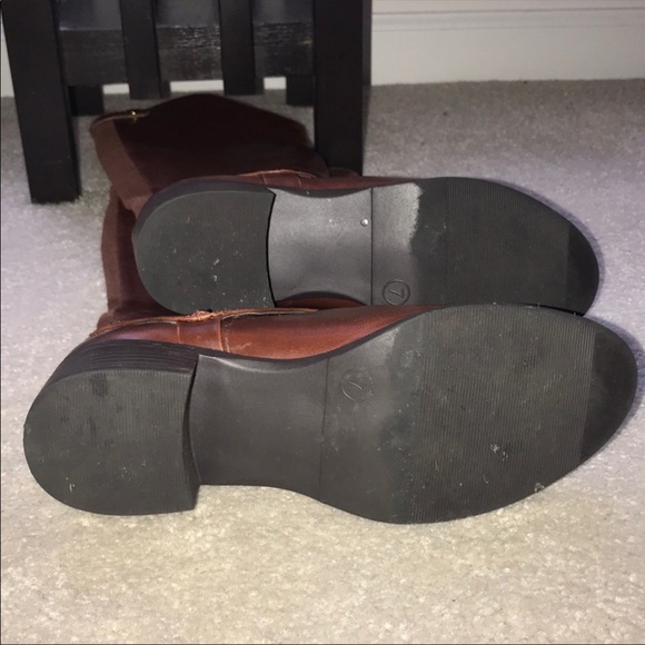 COPY - Brown Leather Winter Boots - Picture 5 of 5